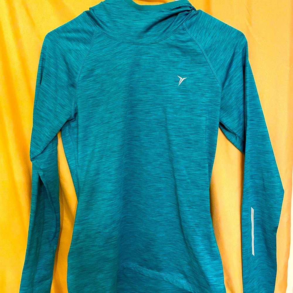 Teal athletic long sleeve